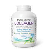 Total Body Collagen Хидролизиран говежди колаген, с хиалуронова киселина, глутамин и биотин х180 таблетки Natural Factors