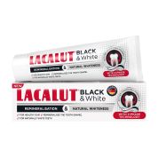 Lacalut Black & White Реминализираща и избелваща паста за зъби x75 мл