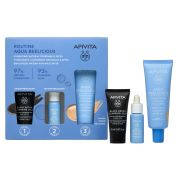 Apivita Aqua Beelicious Комплект Хидратираща и освежаваща рутина с цвят и SPF30