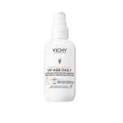 Vichy Capital Soleil UV-Age Daily Слънцезащитен флуид за лице SPF50+ против фотостареене на кожата x80 мл
