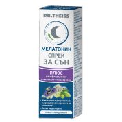 Мелатонин Плюс Спрей за сън при безсъние и стрес х20 ml Dr. Theiss