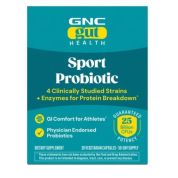 Probiotic Sport 4 клинично изследвани щама и ензими х30 капсули GNC Gut Health