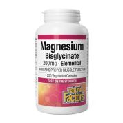 Магнезий бисглицинат 200 mg х250 капсули Natural Factors