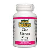 Цинк (цитрат) 50 mg х90 таблетки Natural Factors
