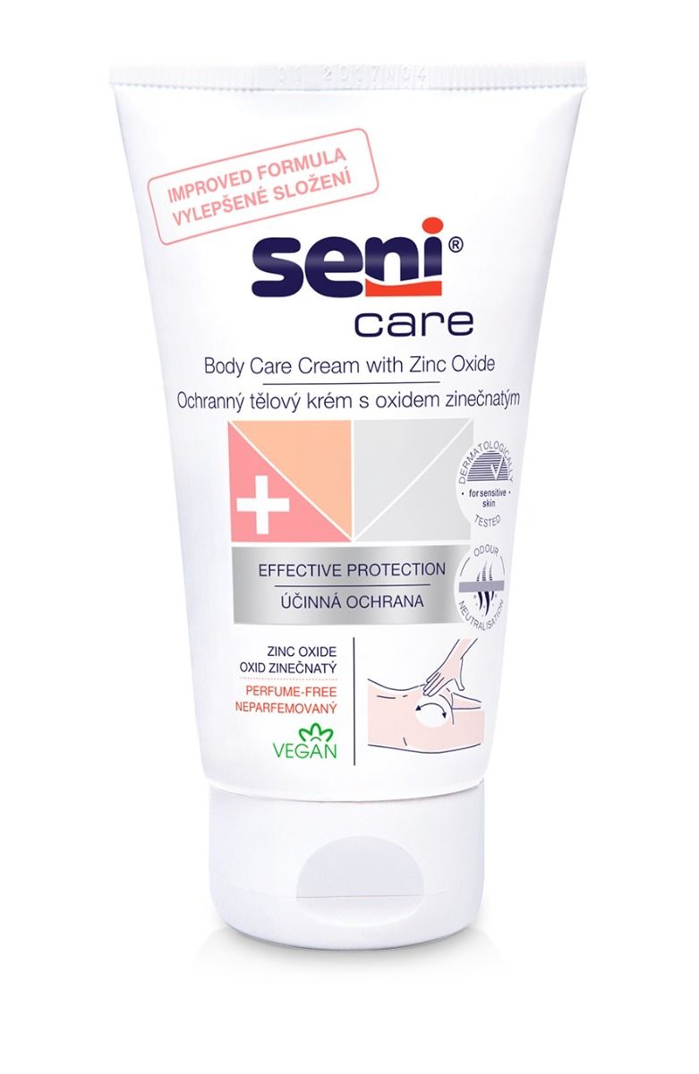 Seni Care Защитен крем за тяло с цинков оксид х100 мл
