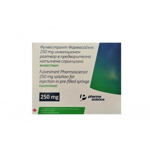 Фулвестрант Фармасайьнс 250 mg инжекционен разтвор в предварително напълнена спринцовка