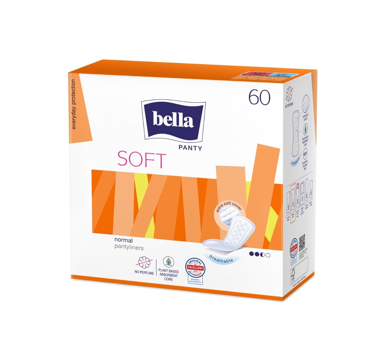 Bella Panty Soft Ежедневни дамски превръзки x60 броя