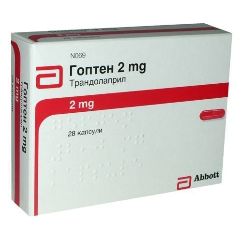 Гоптен 2 mg х28 твърди капсули