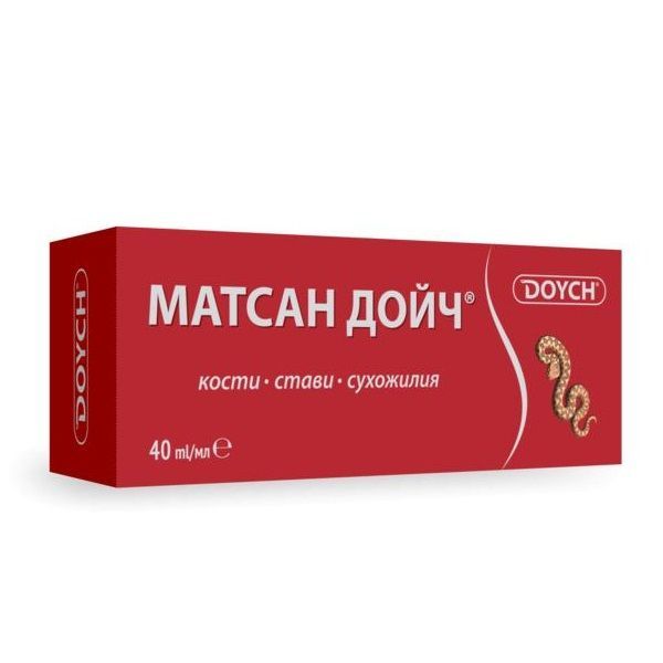 Doych Матсан Дойч Крем за тяло при болка в кости, стави и сухожилия х40 мл