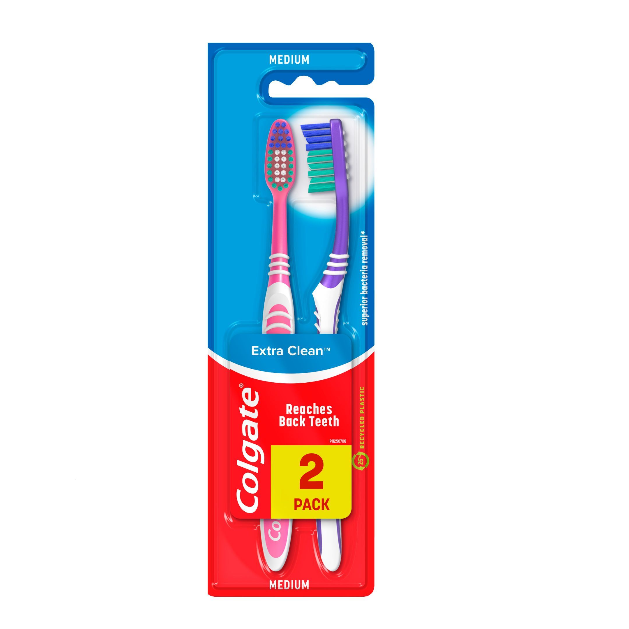 Colgate Extra Clean Четка за зъби х 2 броя