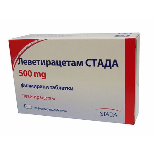 Леветирацетам Акорд 500 mg х30 филмирани таблетки Accord