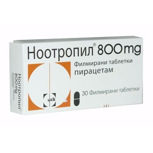 Ноотропил, 800 мг x30 филмирани таблетки, UCB Pharma, Беста Мед