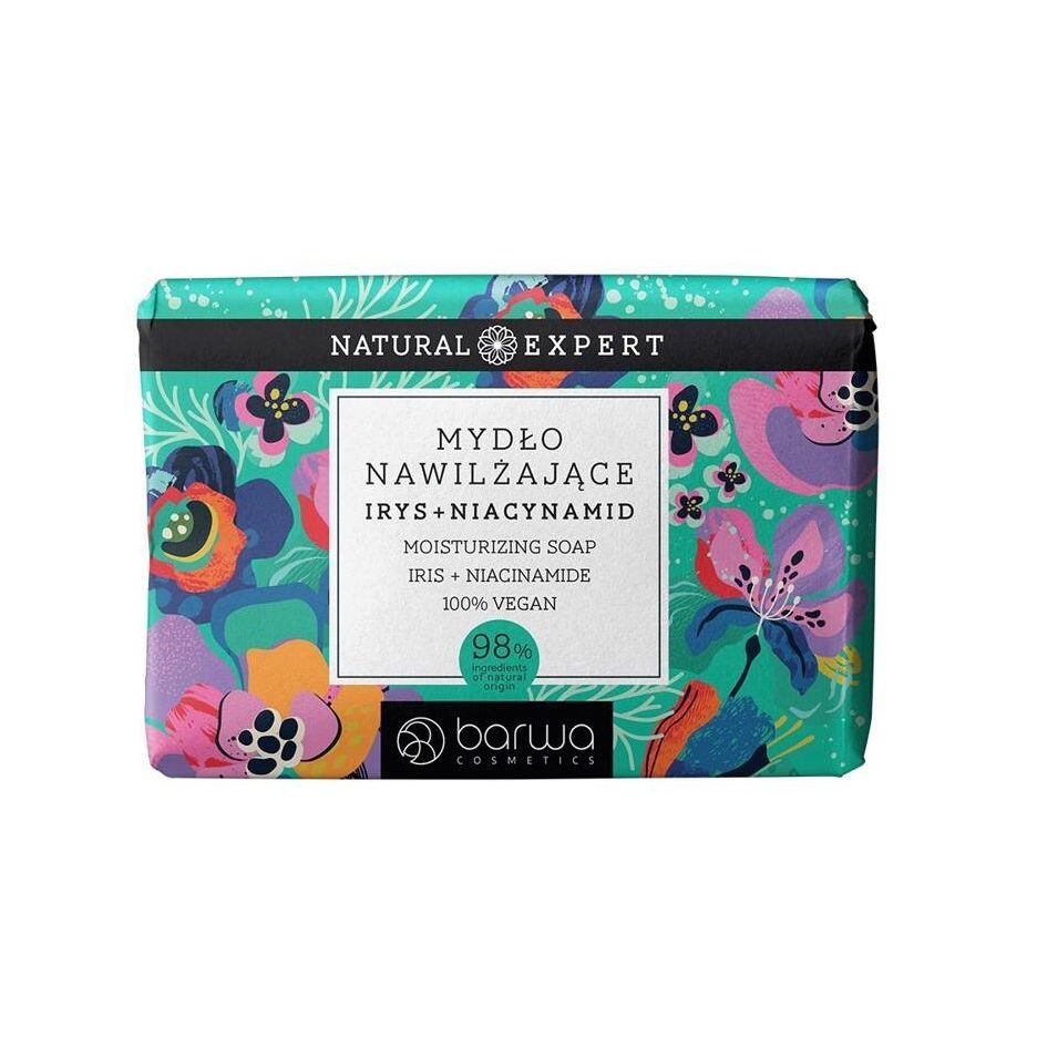 Barwa Natural Expert Натурален хидратиращ сапун Ирис и Ниацинамид x100 грама