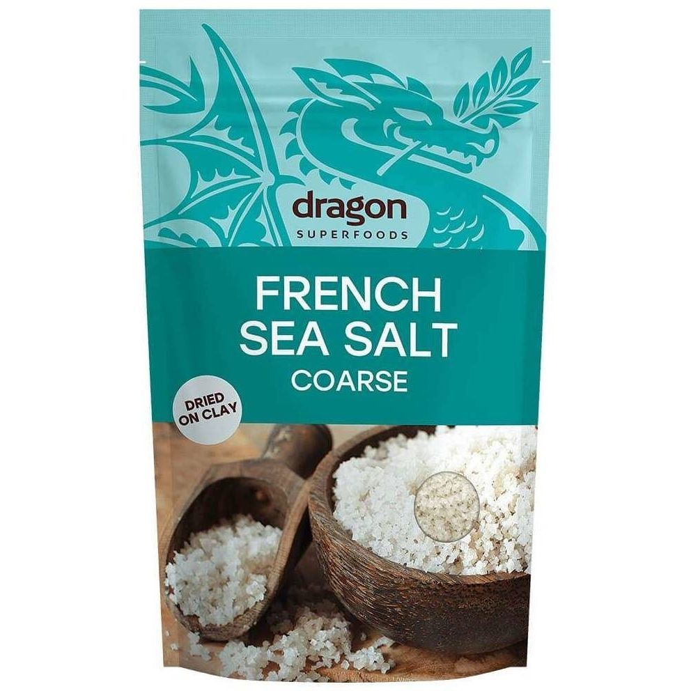 Френска морска сол, едра х500 г Dragon Superfoods