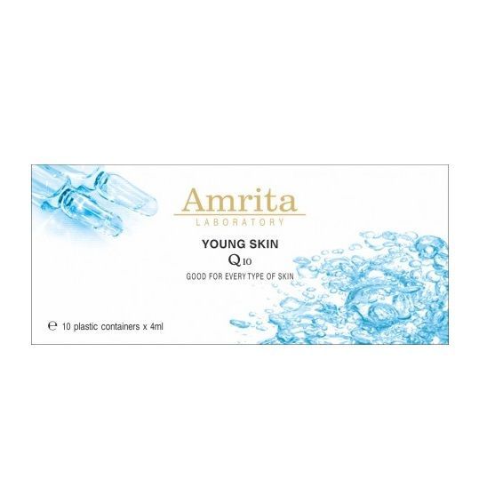 Amrita Young Skin Q10 Ампули за лице с коензим Q10 за всеки тип кожа 4 мл x10 броя
