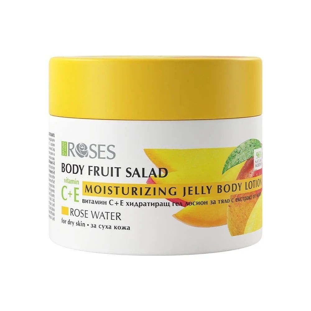 Nature of Agiva Body Fruit Salad Овлажняващ лосион за тяло за суха кожа с екстракт от манго x200 мл
