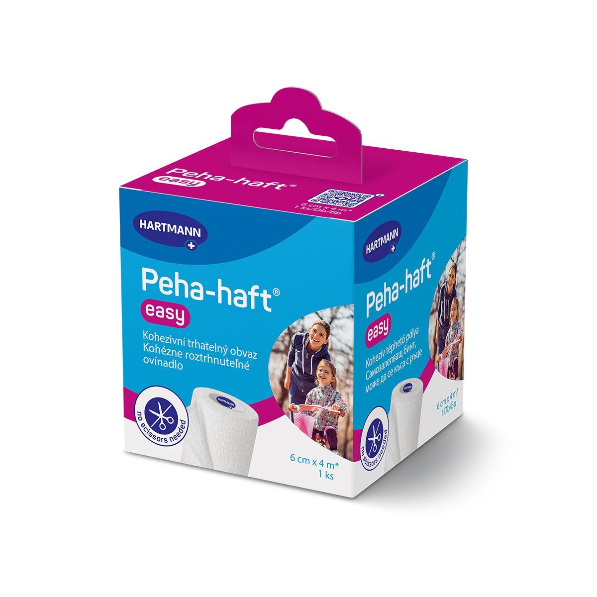 Hartmann Peha-haft easy Самозалепващ еластичен бинт 4 м х6 см х1 брой