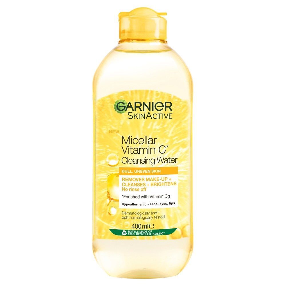Garnier Skin Naturals Vitamin C Мицеларна вода за лице с витамин С за всички типове кожа x400 мл