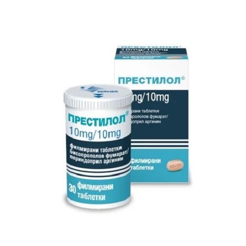Престилол 10 mg/10 mg х30 филмирани таблетки Servier