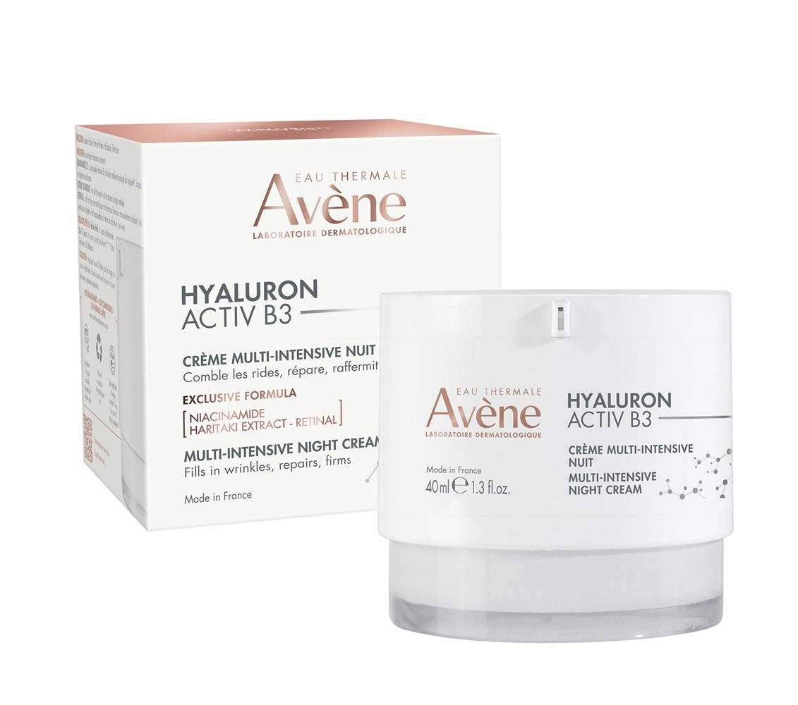 Avene Hyaluron Activ B3 Мулти-интензивен нощен крем за лице x40 мл