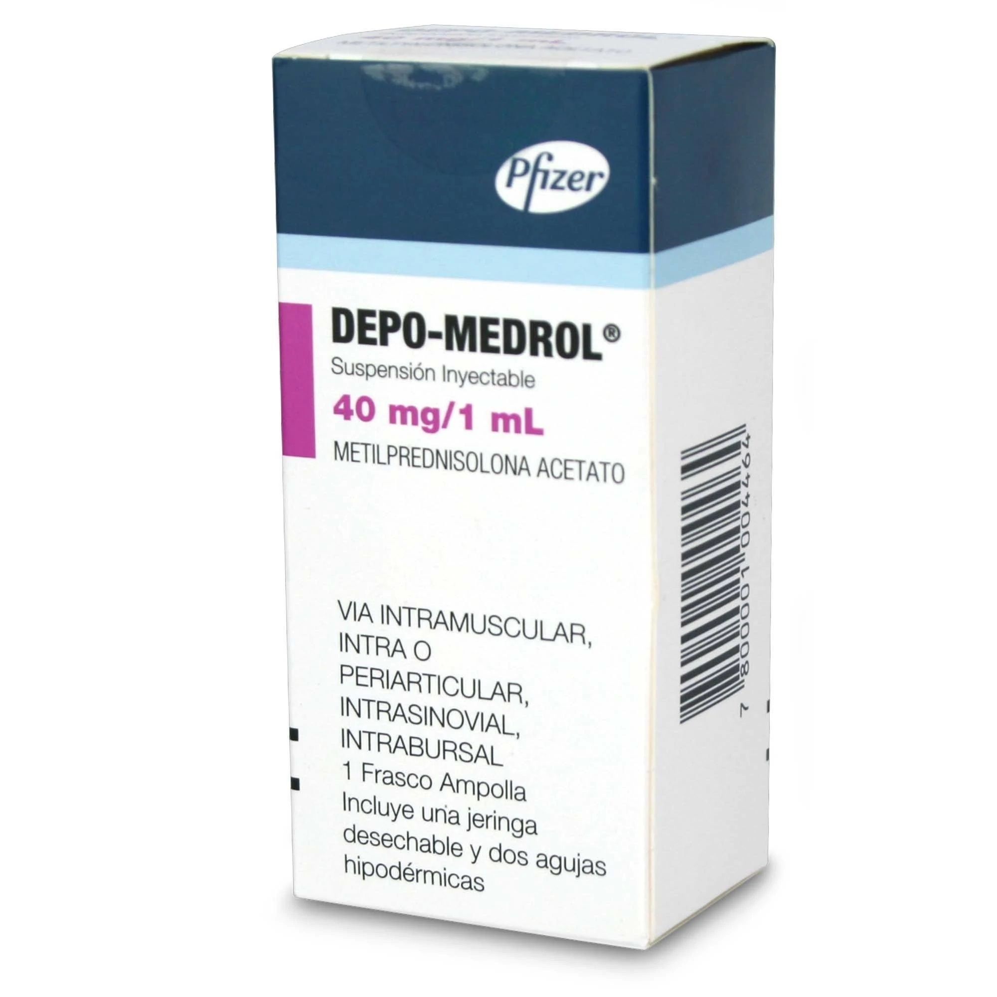 Депо-Медрол 40 mg/ml инжекционна суспензия 1 мл