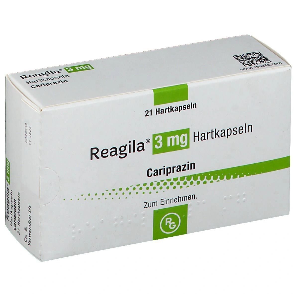 Реагила 3 mg х28 твърди капсули Gedeon Richter