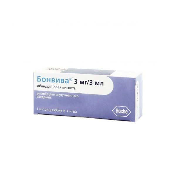 Бонвива 3 mg инжекционен разтвор х1 ампула Roche
