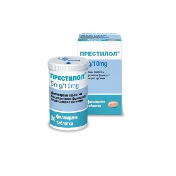Престилол 5 mg/10 mg х30 филмирани таблетки