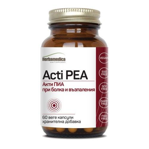 Acti PEA при болка и възпаление 400 mg х60 веге капсули Herbamedica