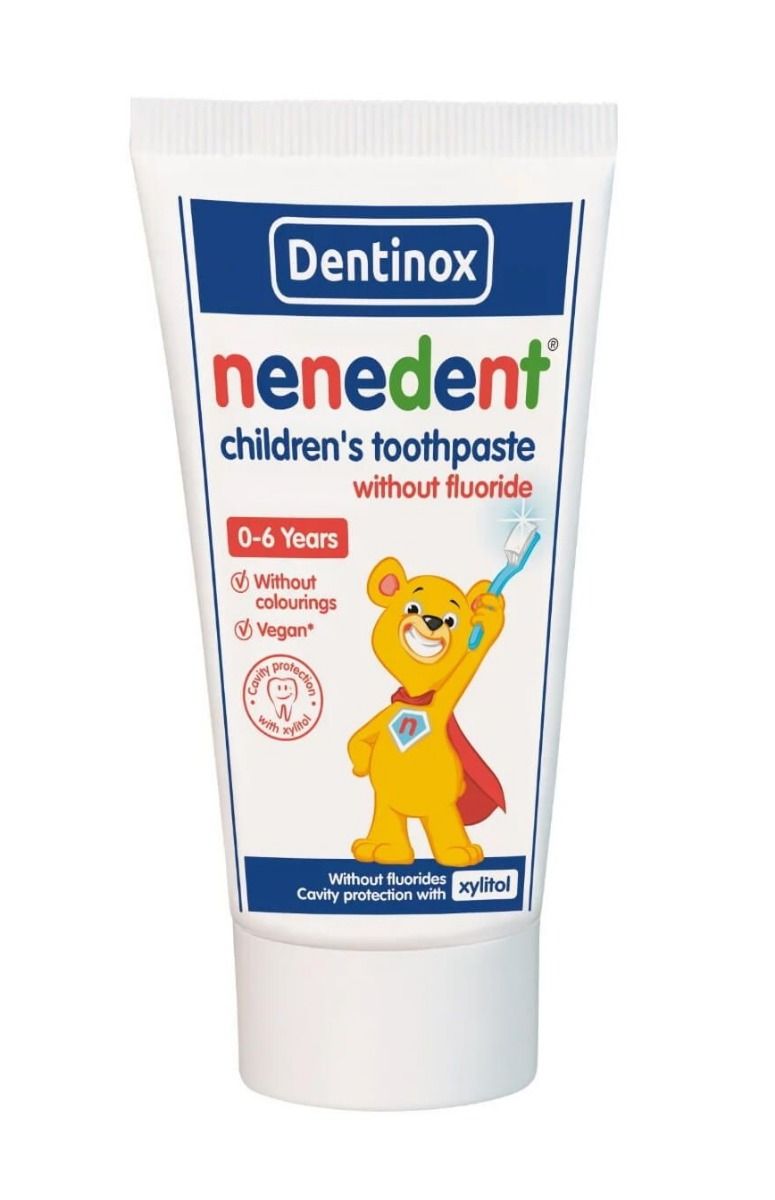 Nenedent Kinder Паста за зъби без флуорид за бебета и деца до 6 години x50 мл