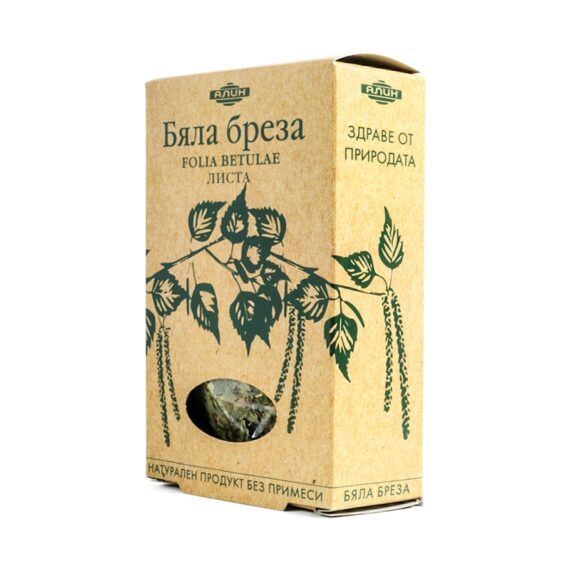 Бяла бреза лист x50 грама Алин