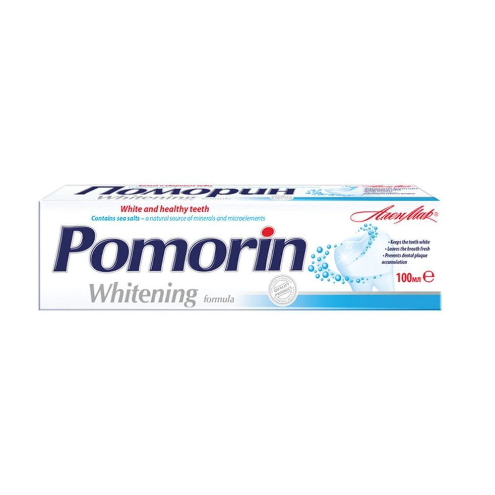 Pomorin Whitening Избелваща паста за зъби х100 мл