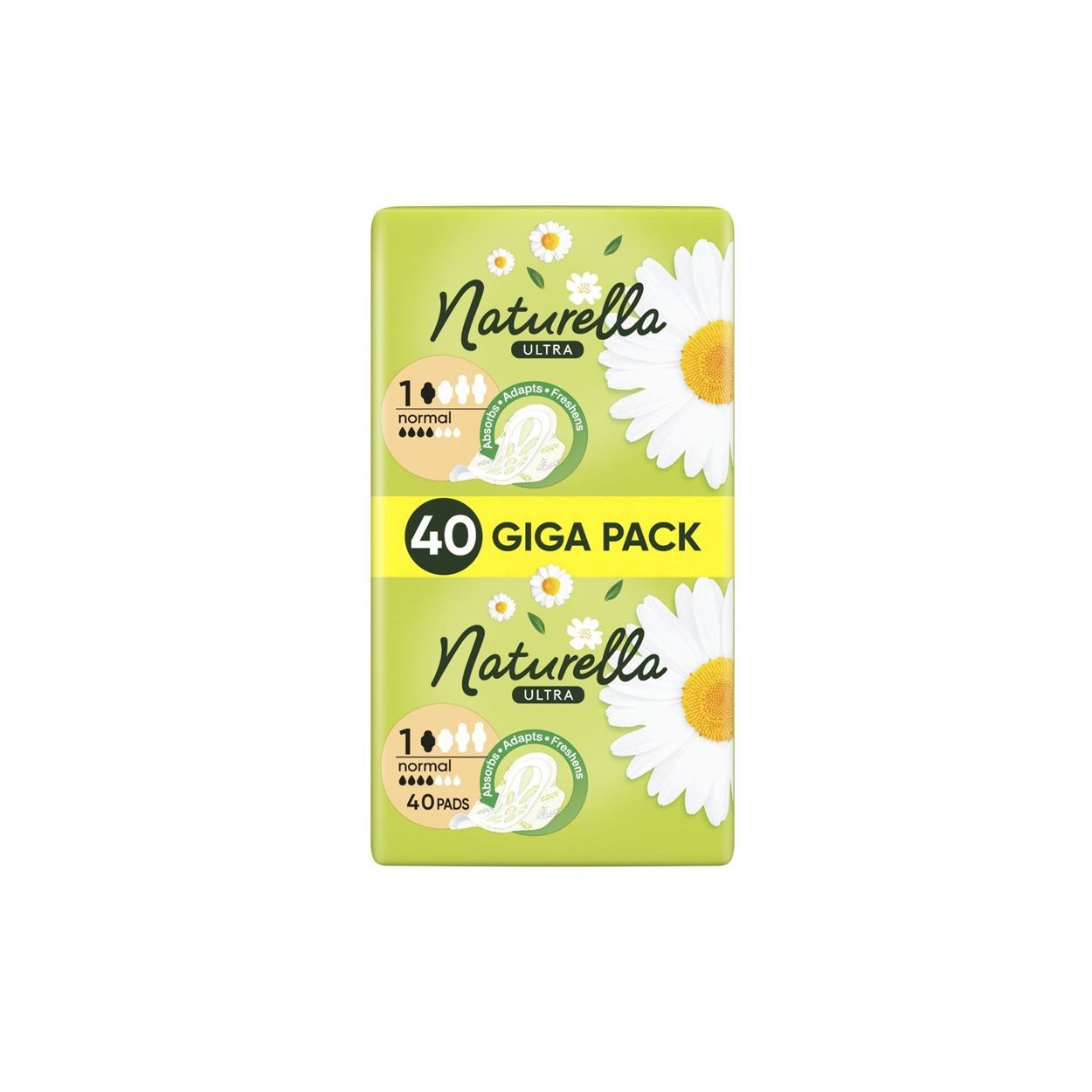 Naturella Ultra Normal Дамски превръзки с лайка х40 броя
