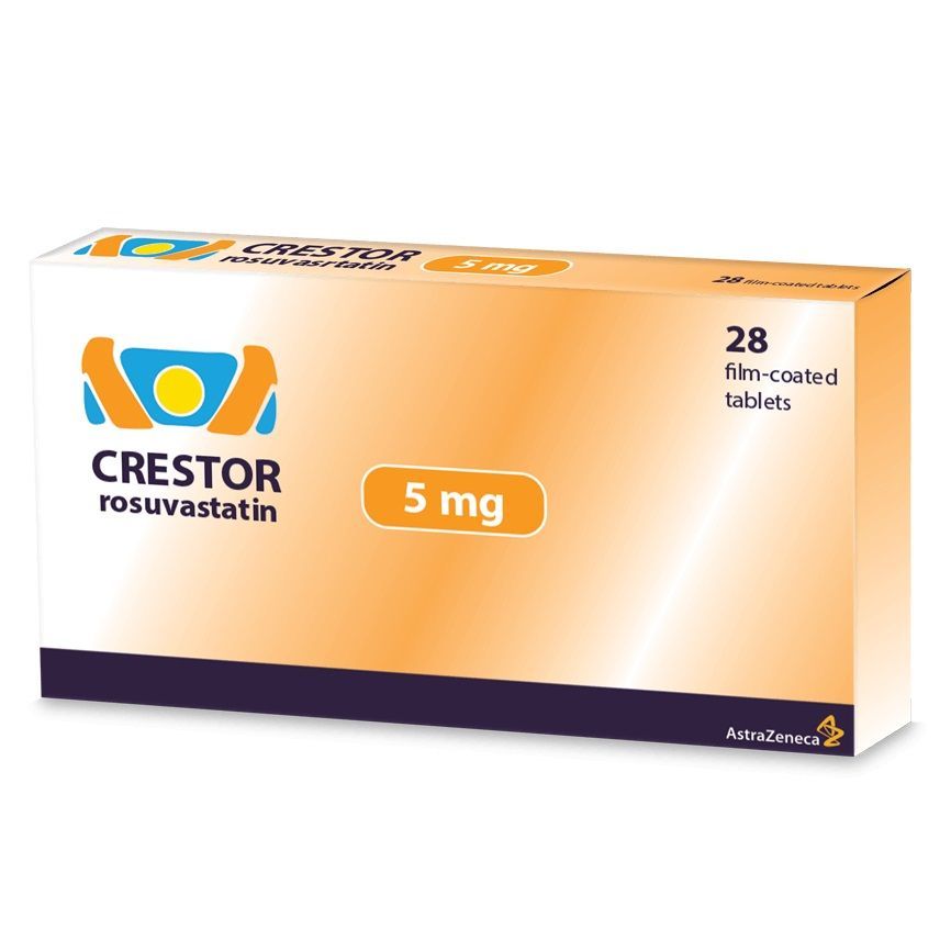Крестор 5 mg х28 филмирани таблетки AstraZeneca