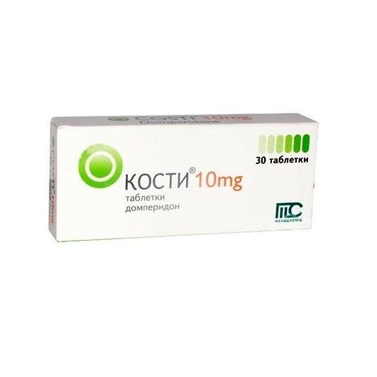 Кости, 10 мг x30 таблетки