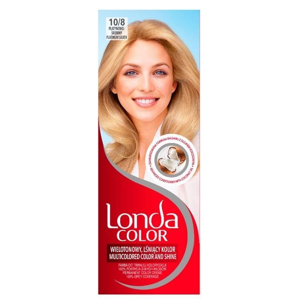 Londa Color Перманентна крем-боя за коса, 10/8 Сребрист