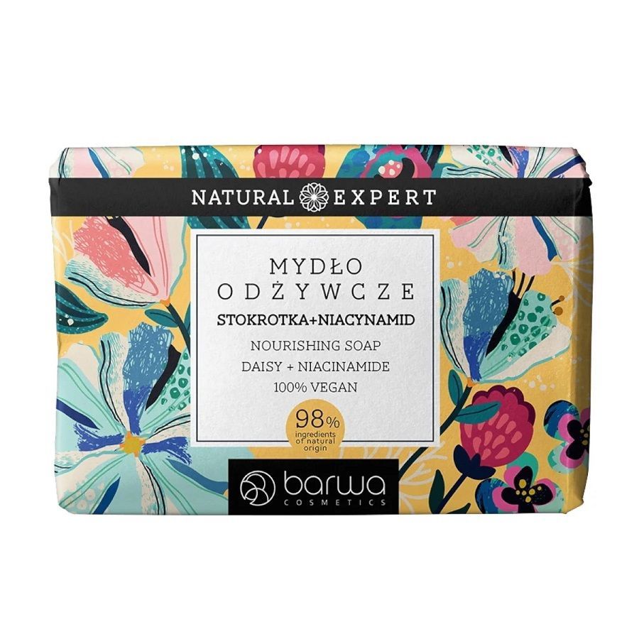 Barwa Natural Expert Натурален подхранващ сапун Маргаритка и Ниацинамид x100 грама