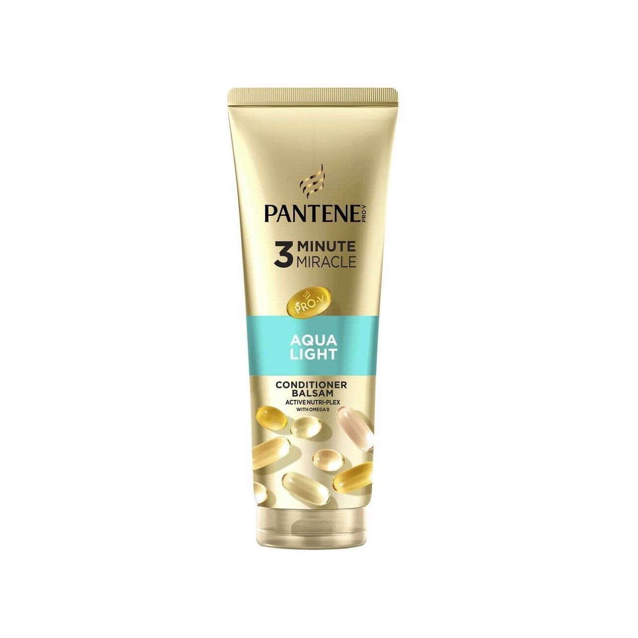 Pantene Aqua Light 3 Minute Miracle Балсам за тънка и склонна към омазняване коса с Омега 9 х220 мл