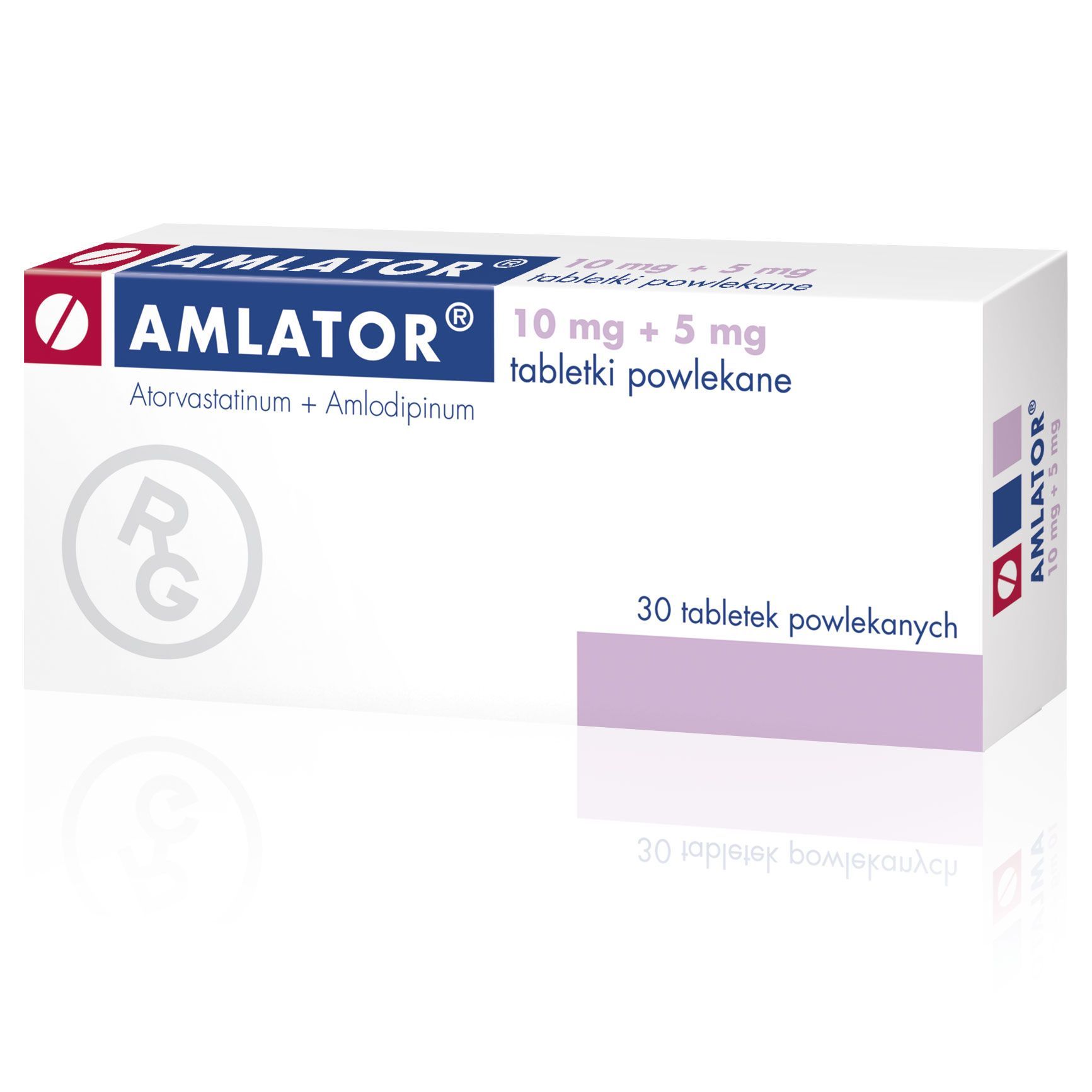 Амлатор 10 mg/5 mg х30 филмирани таблетки