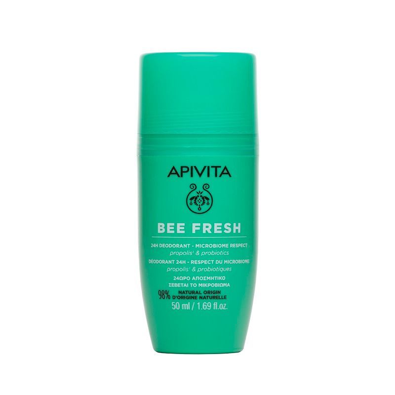 Apivita Bee Fresh 24h Рол-он дезодорант против изпотяване x50 мл