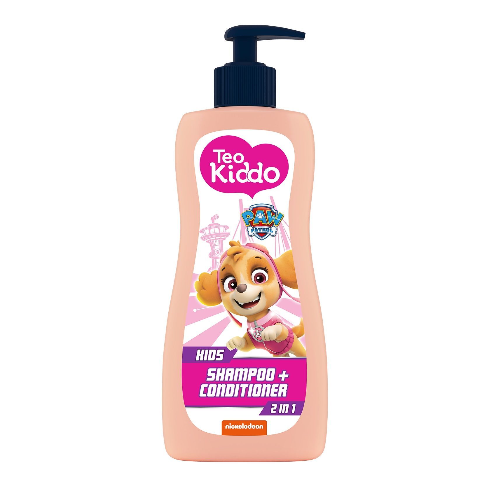 Teo Kiddo 2 в 1 Шампоан и балсам за коса за момичета x400 мл
