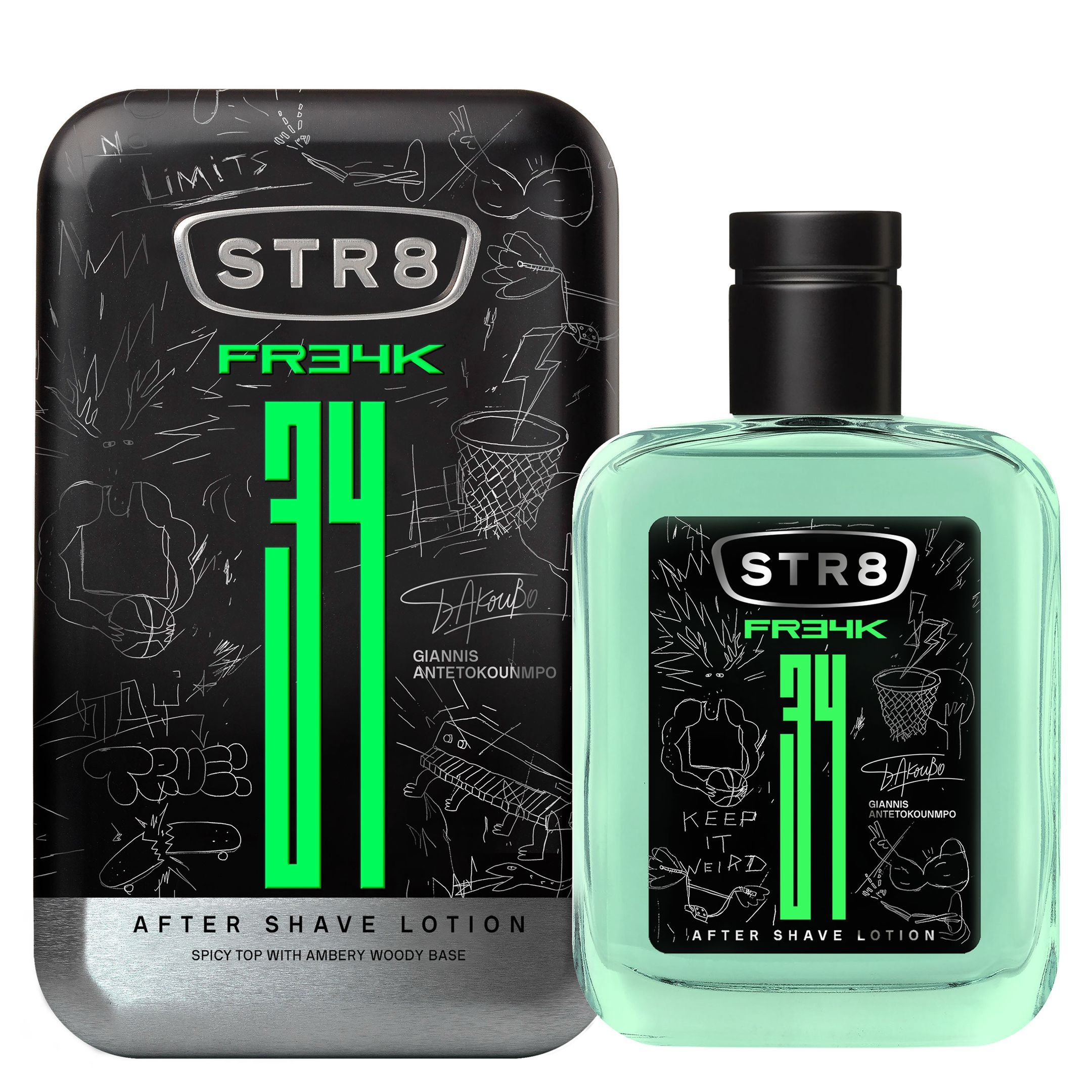 STR8 FR34K Лосион за след бръснене за мъже х50 мл