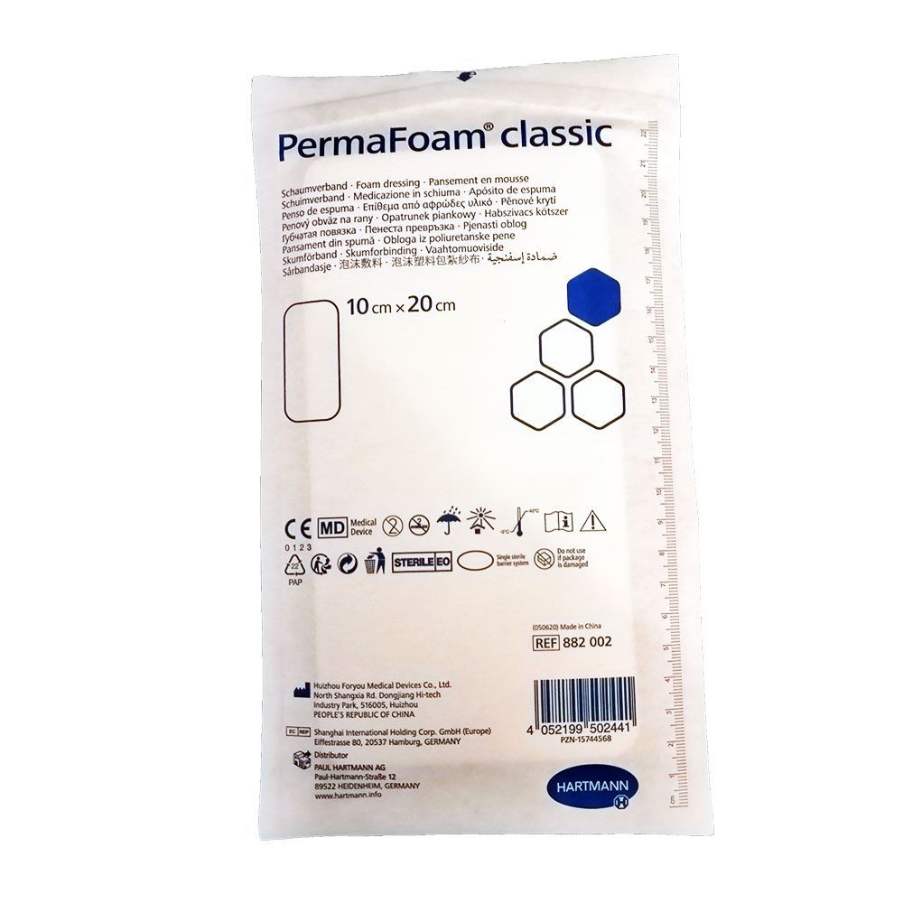 Hartmann PermaFoam Classic Хидроактивна превръзка 10x20 см x1 брой