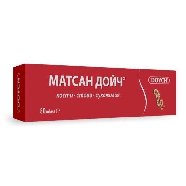 Doych Матсан Дойч Крем за тяло при болка в кости, стави и сухожилия х80 мл