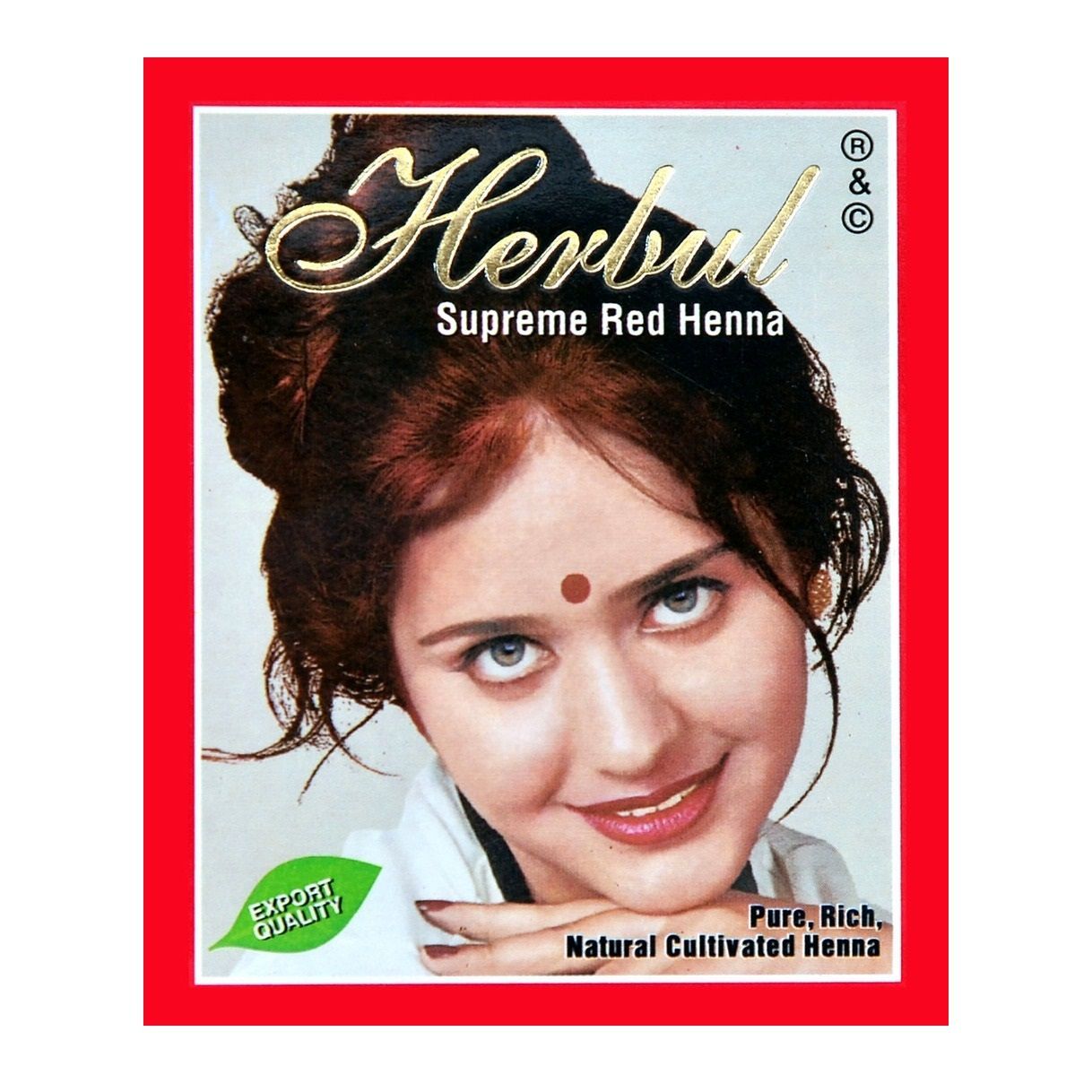 Herbul Индийска къна за коса, цвят Супер червен х1 брой