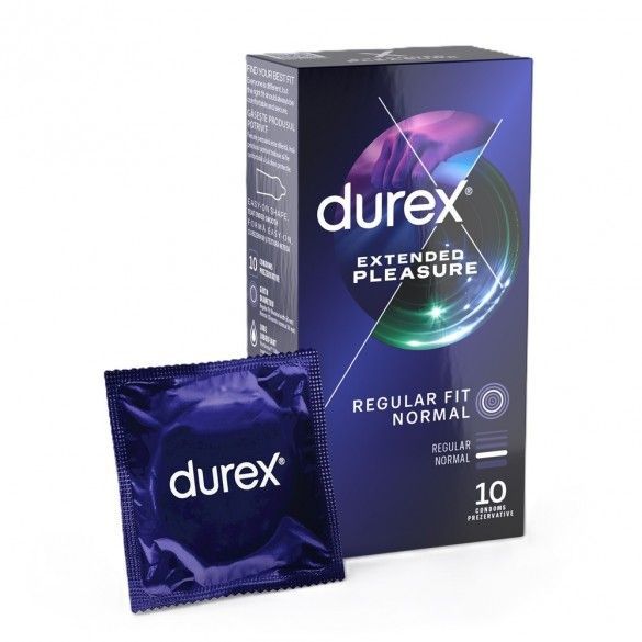 Durex Extended Pleasure Презервативи х10 броя
