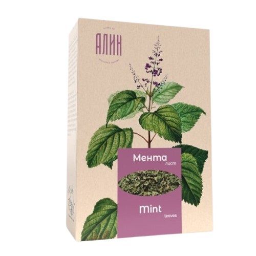 Мента лист x50 грама Алин
