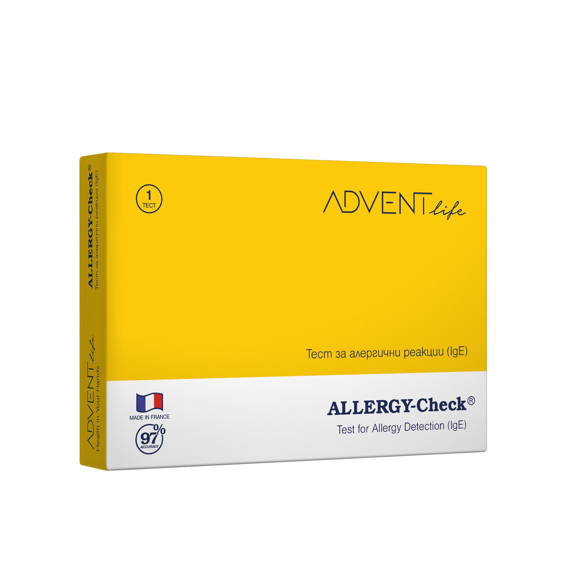 Allergy Check Тест за алергия х1 бр Advent Life