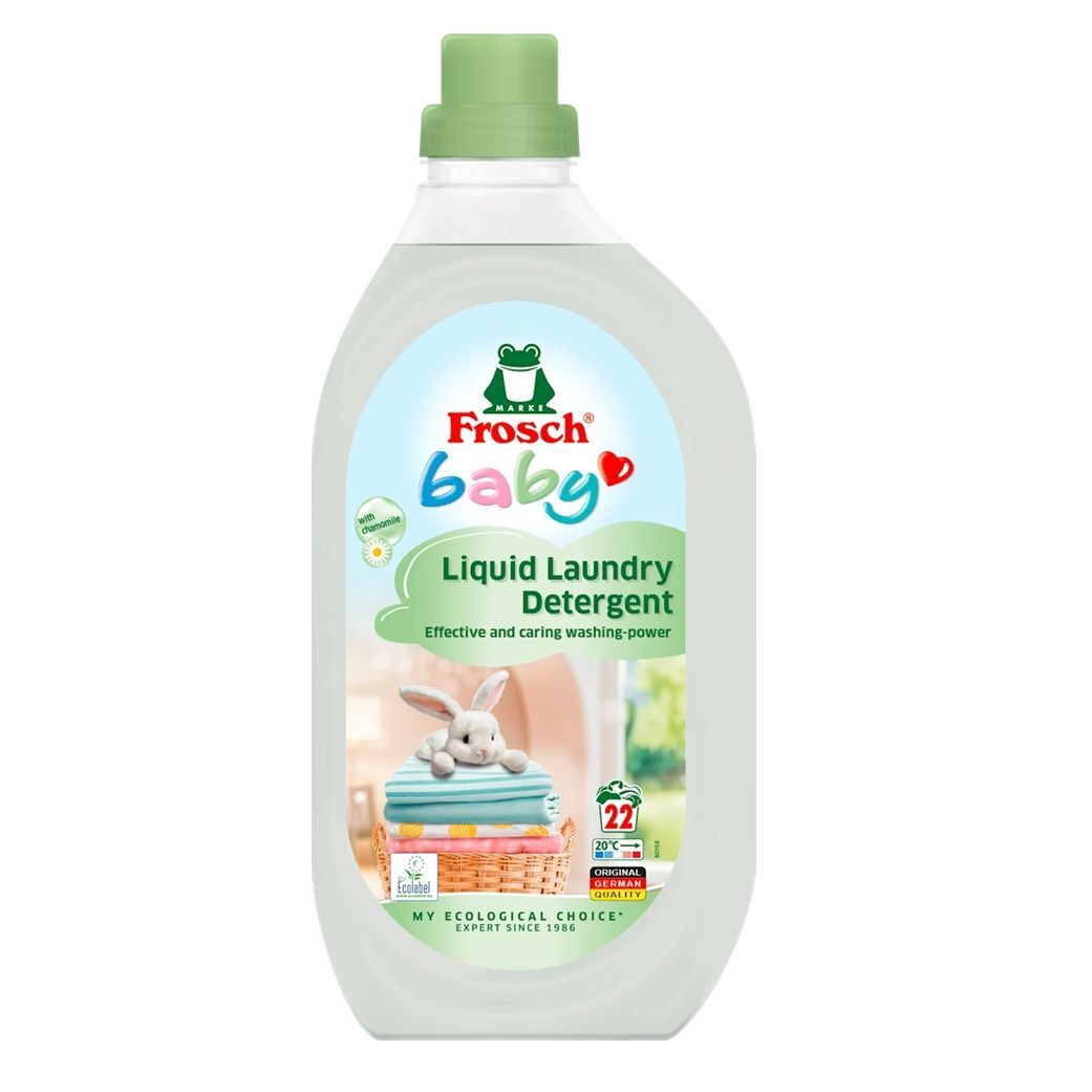Frosch Baby Течен перилен препарат с аромат на лайка х1,5 л, 22 пранета
