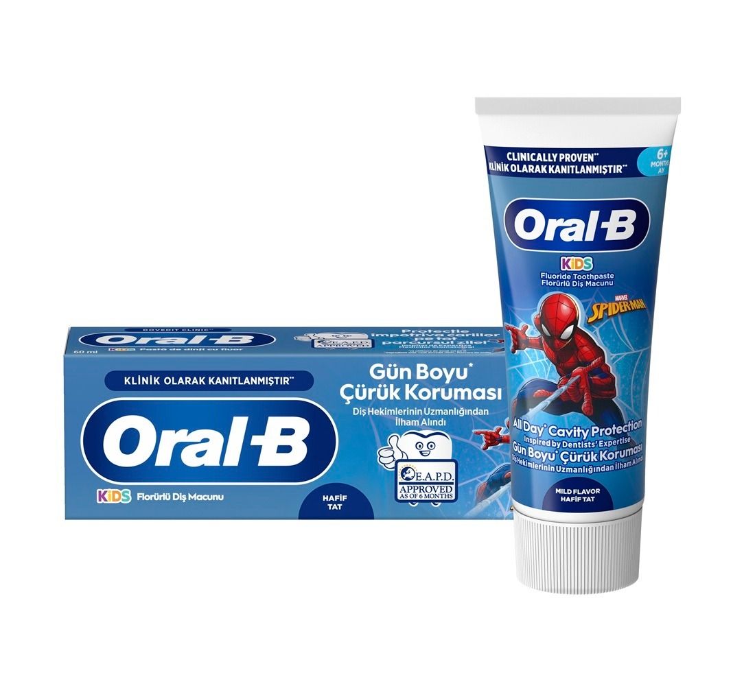 Oral-B Spiderman Паста за зъби за деца над 6 месеца х60 мл